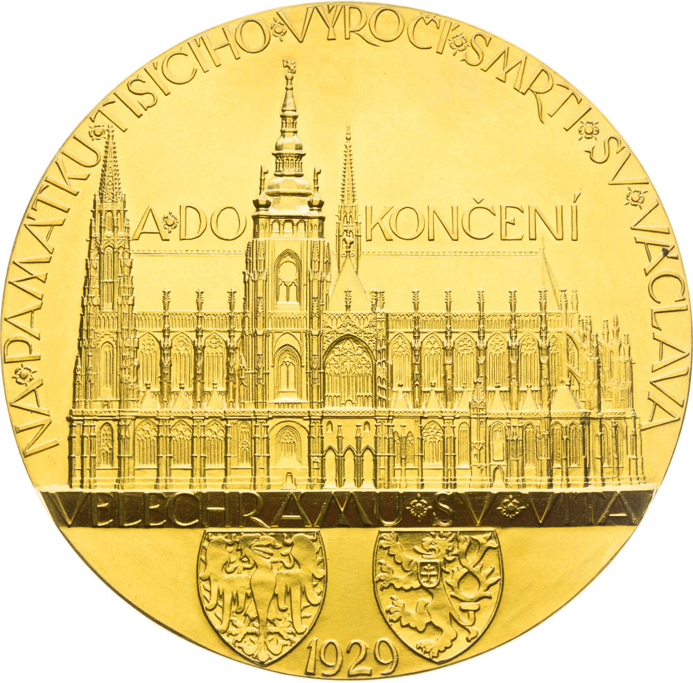 Gold Medal 1929 - back