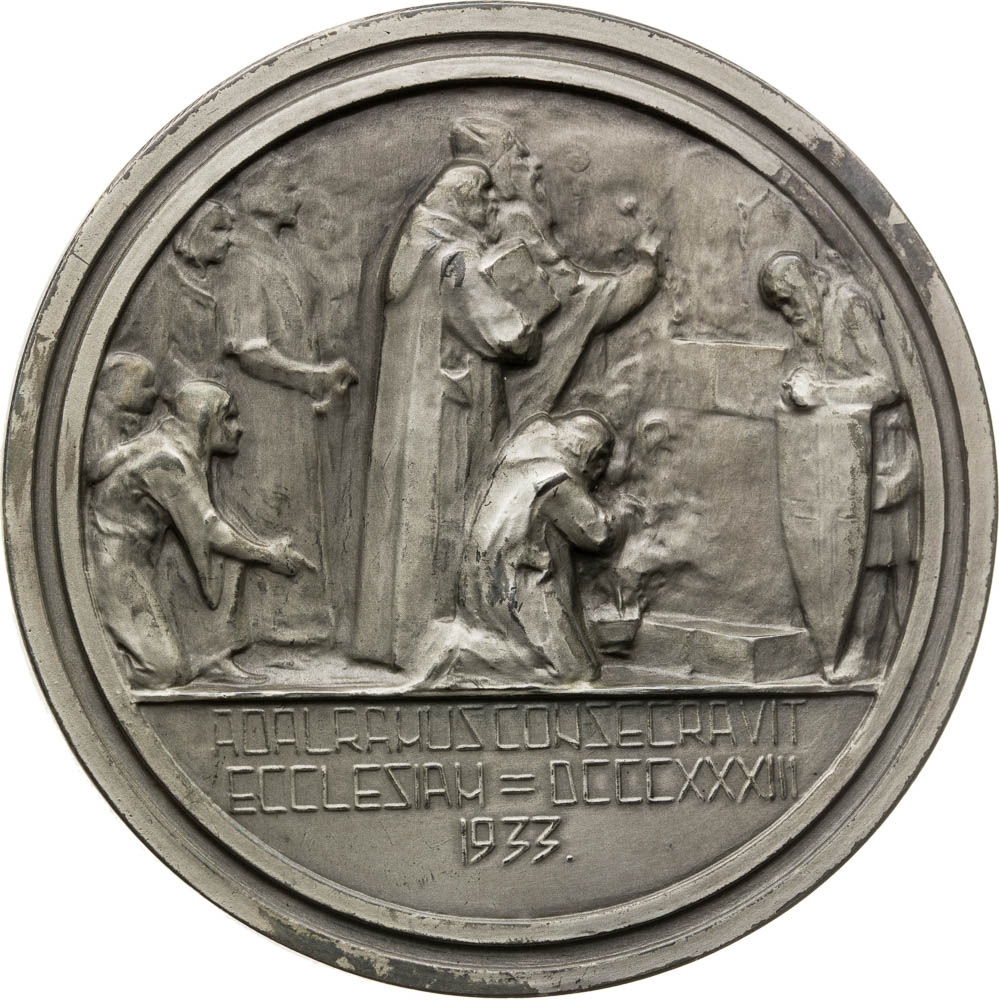 Silver Medal 1933 - back