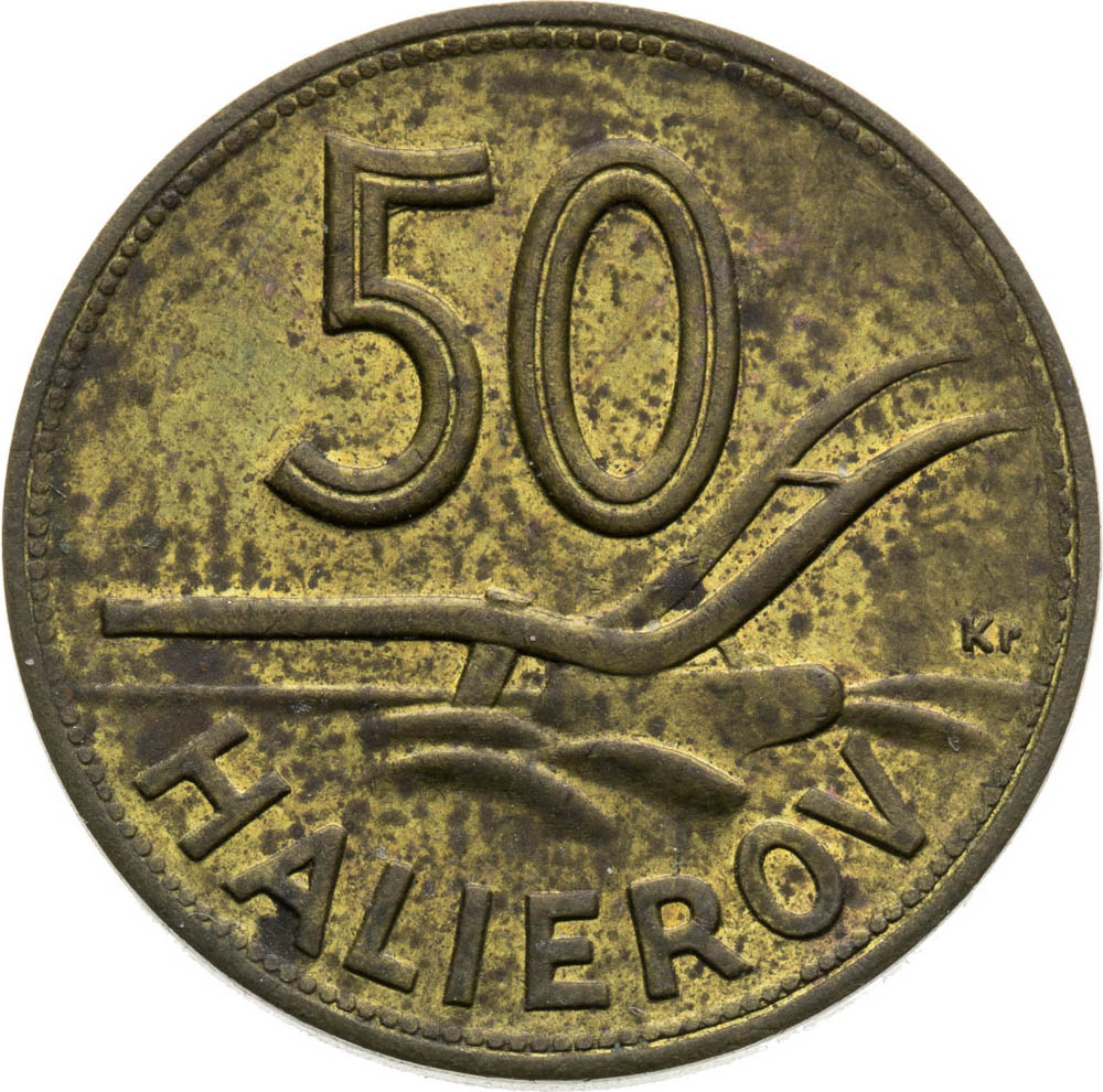 50 Halier 1944 (Pattern strike) - back