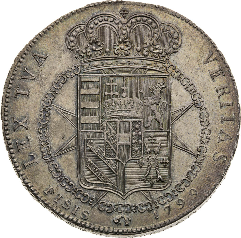 Thaler 1799 - back
