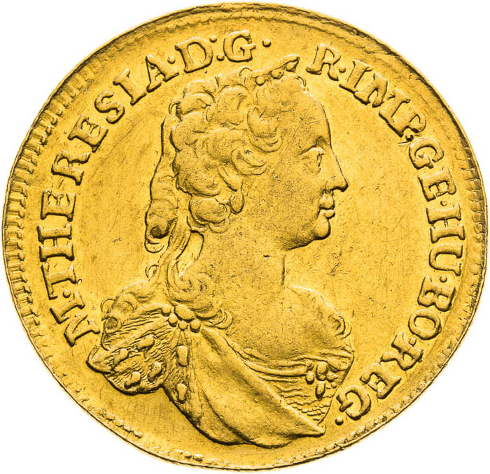 Dukát 1760 - avers