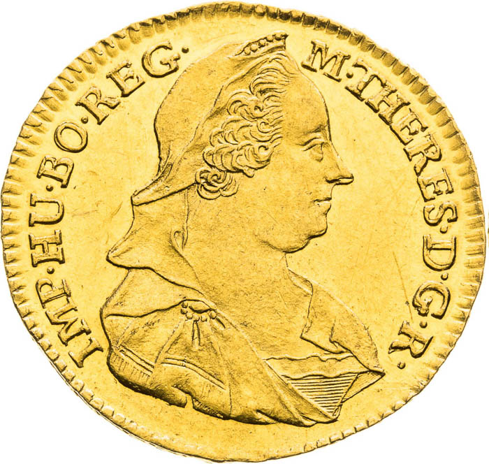 Dukát 1776 - avers