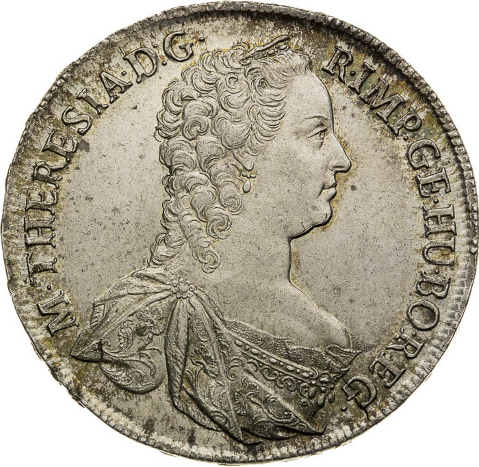 Thaler 1758 - front