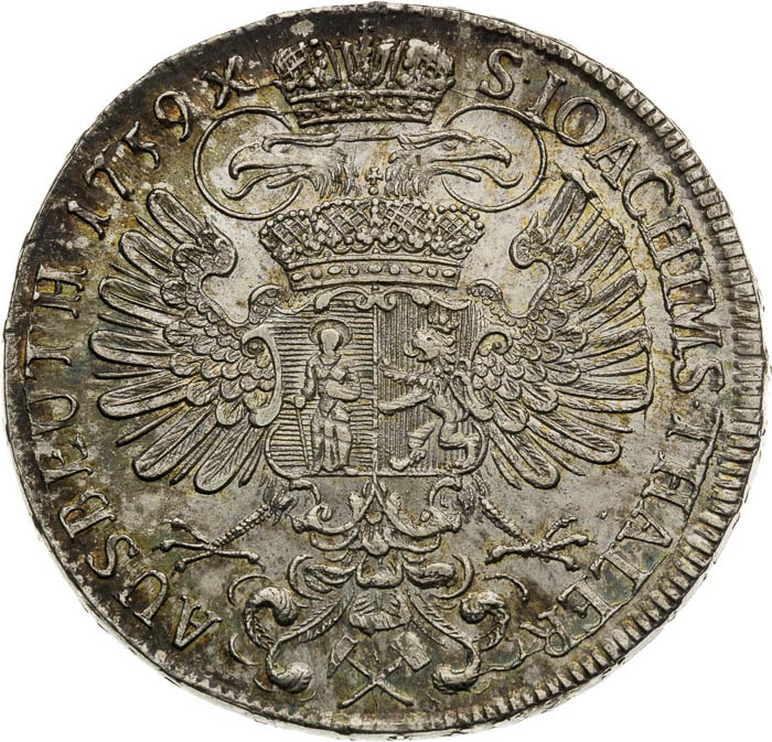 Thaler 1759 - back