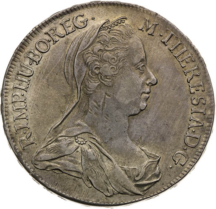 Thaler 1780 - front