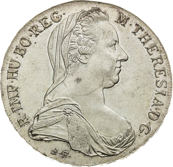 Thaler 1780 - front