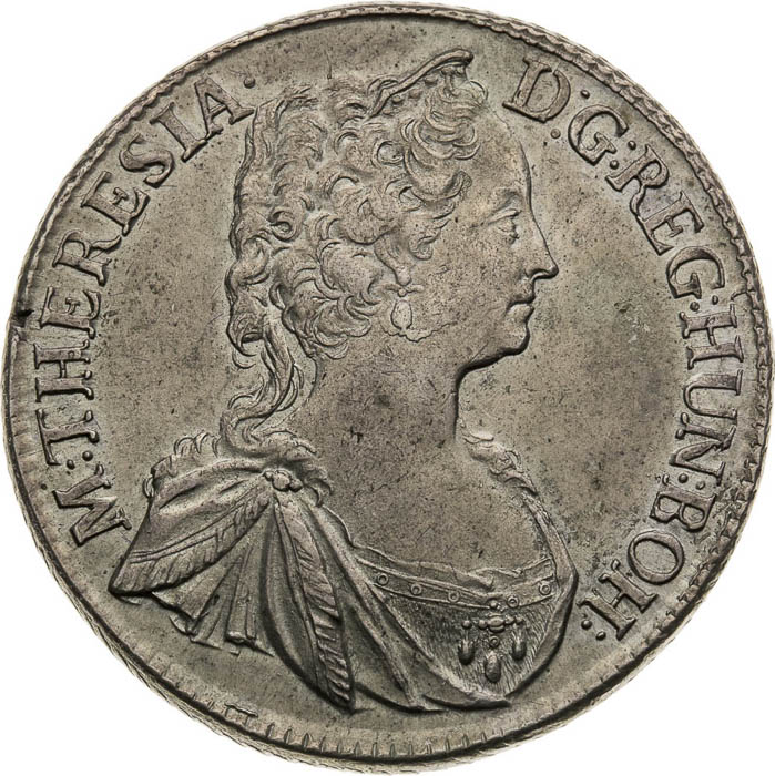 1/2 Thaler 1743 - front