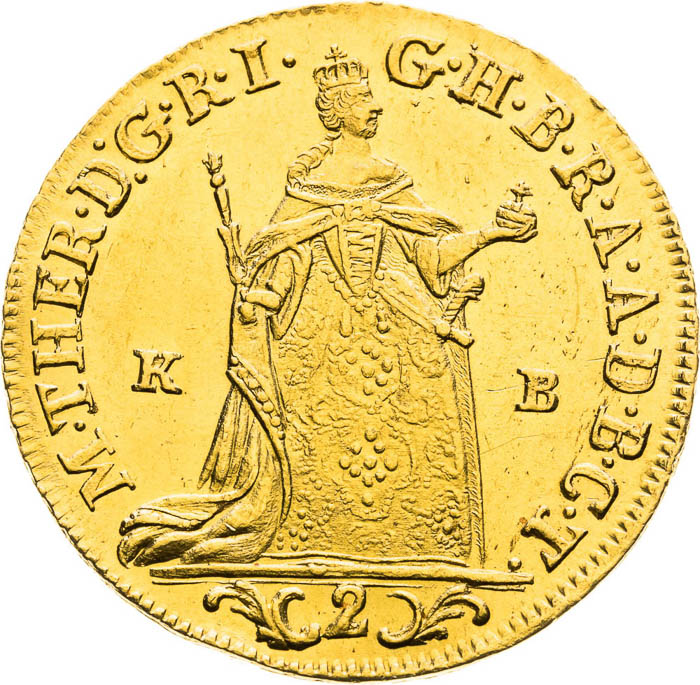2 Ducats 1765 - front