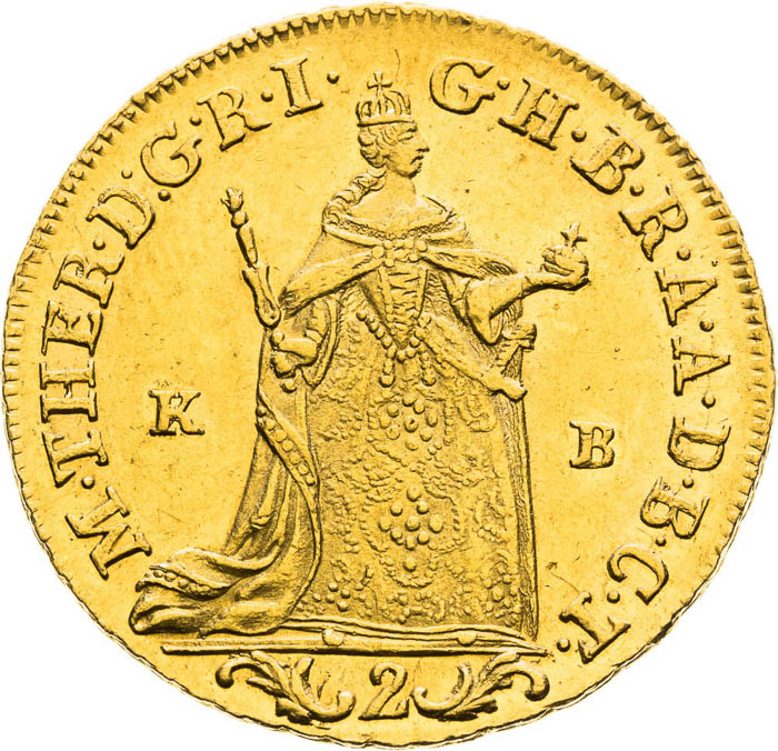 2 Ducats 1765 - front