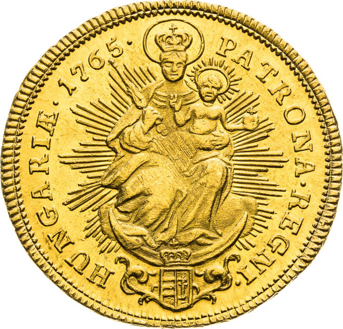 2 Ducats 1765 - back