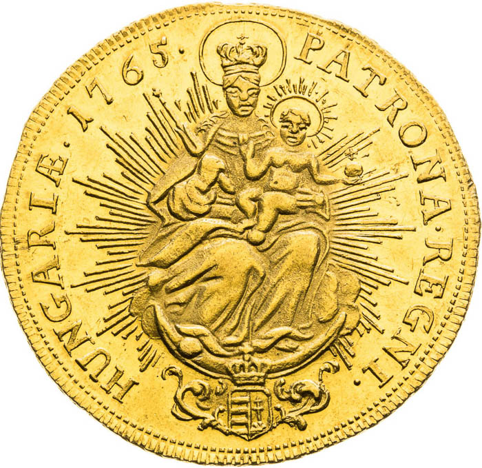 2 Ducats 1765 - back
