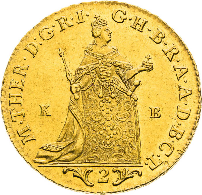 2 Ducats 1765 - front