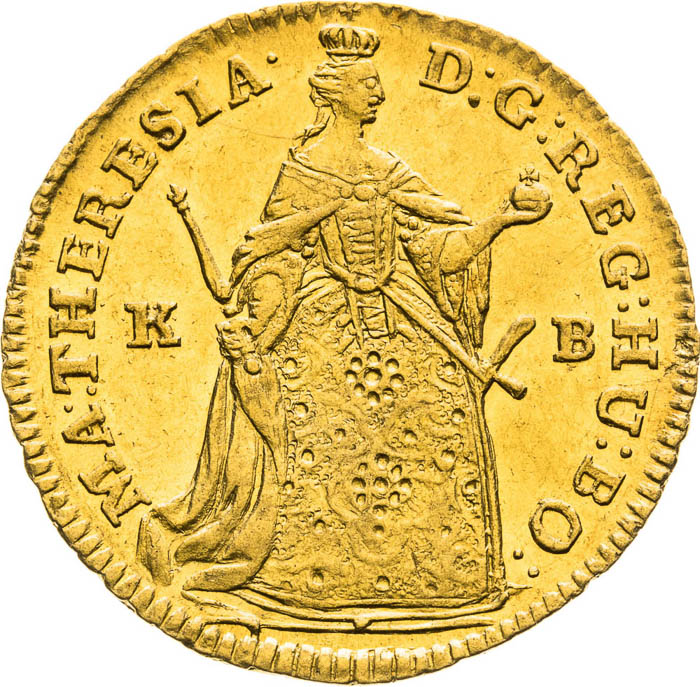 Ducat 1741 - front