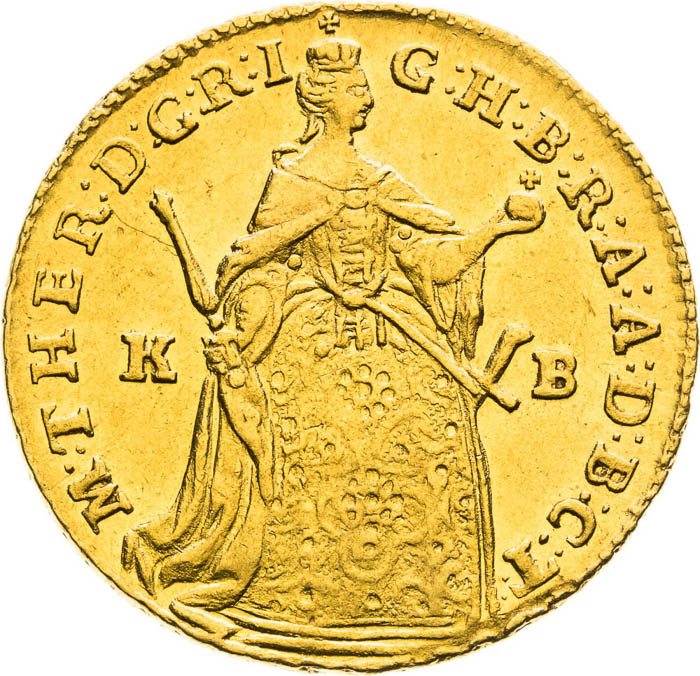 Ducat 1746 - front