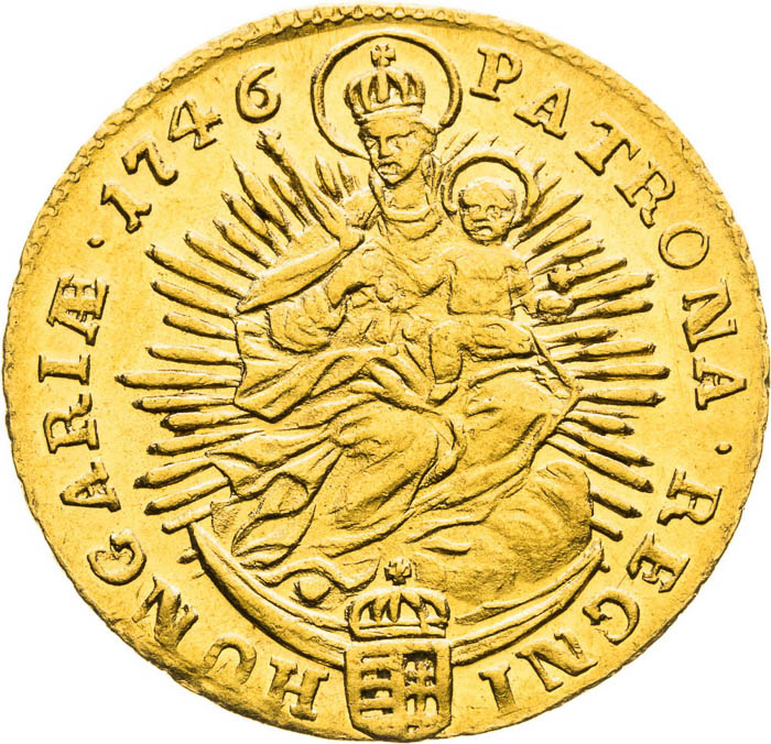 Ducat 1746 - back