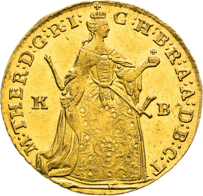 Ducat 1747 - front