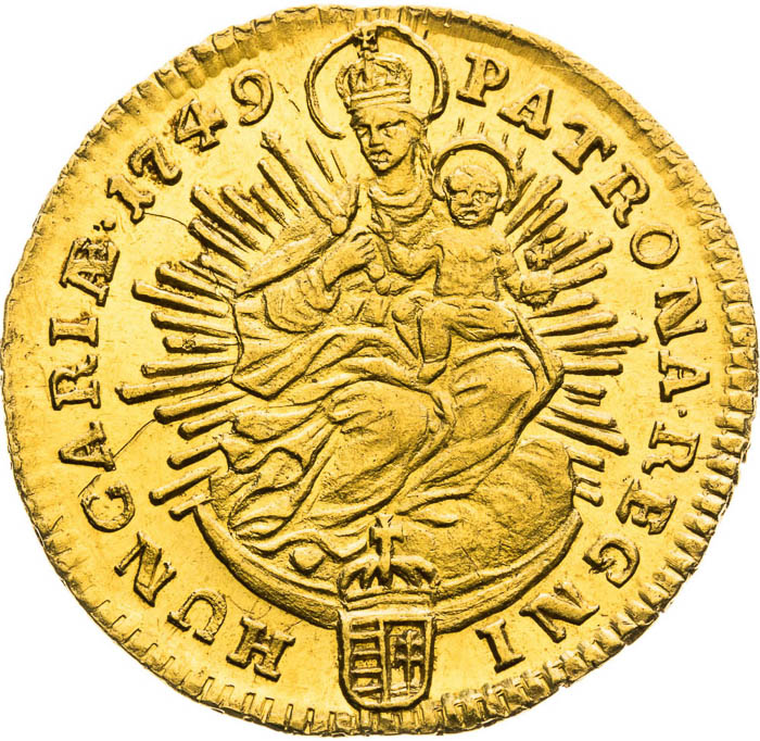 Ducat 1749 - back