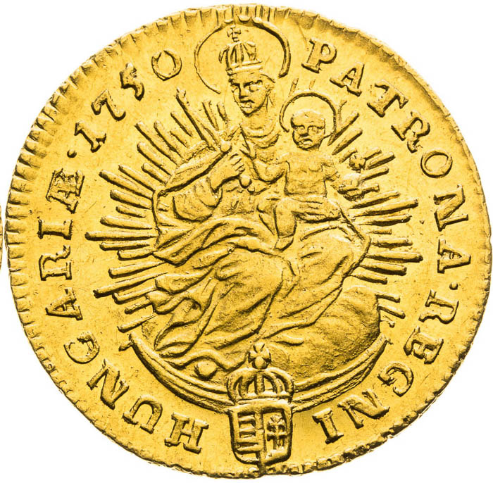 Ducat 1750 - back