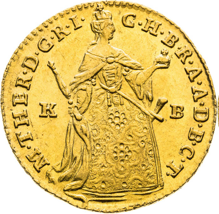 Ducat 1751 - front