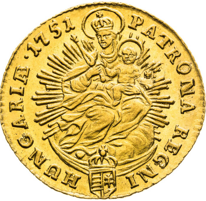 Ducat 1751 - back