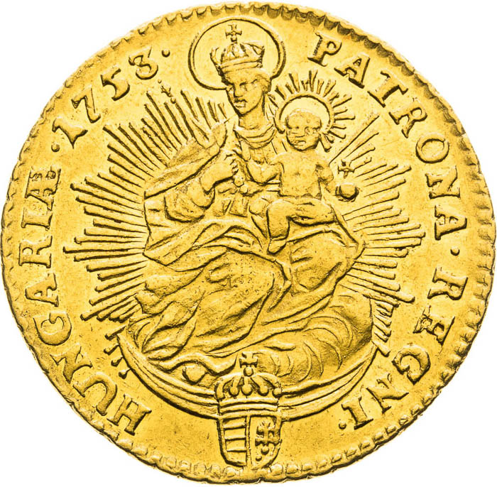 Ducat 1753 - back