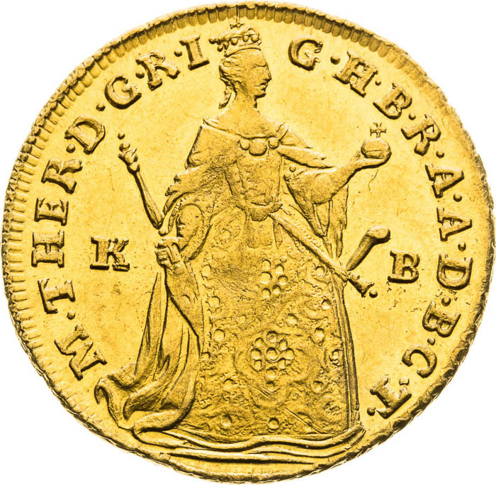 Ducat 1753 - front