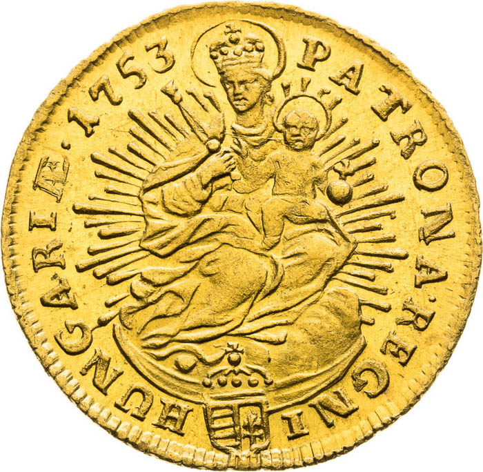 Ducat 1753 - back