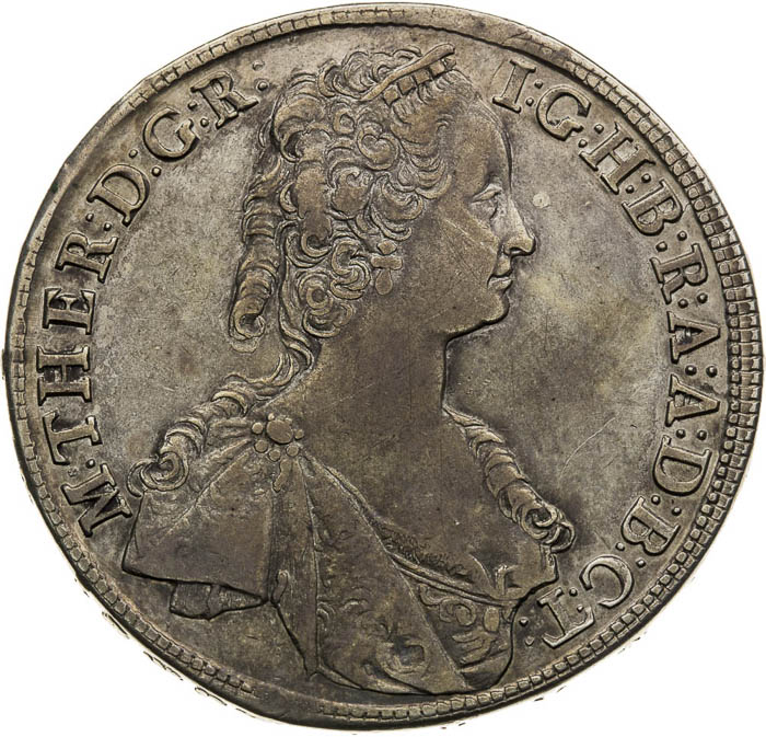 Thaler 1749 - front