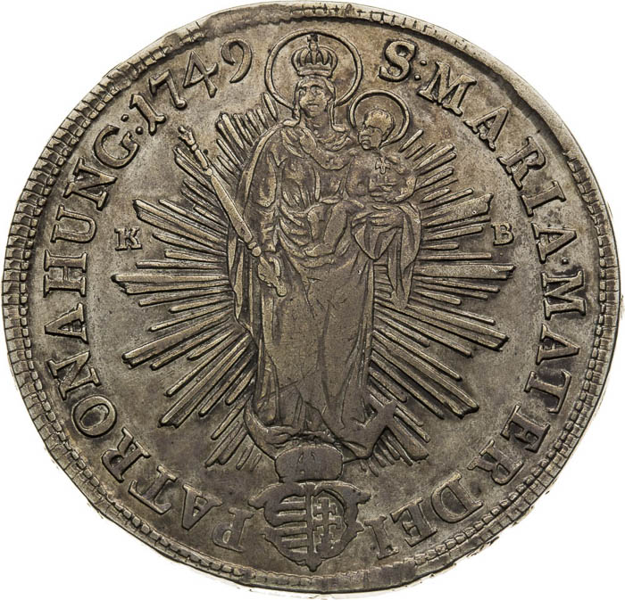 Thaler 1749 - back