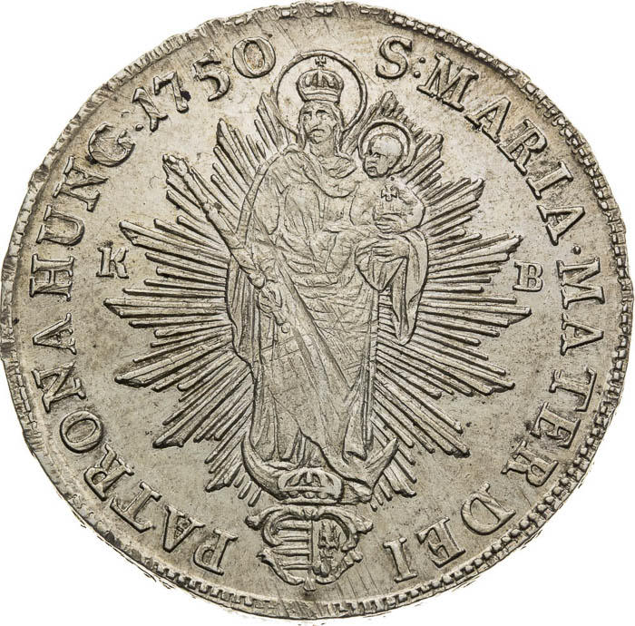 Thaler 1750 - back