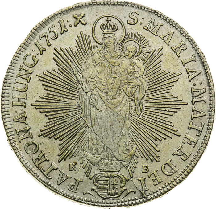 Thaler 1751 - back