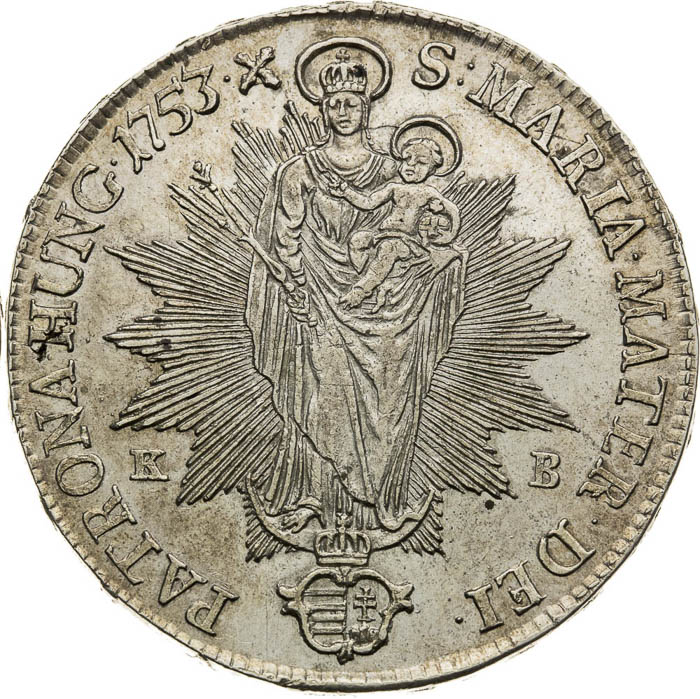 Thaler 1753 - back