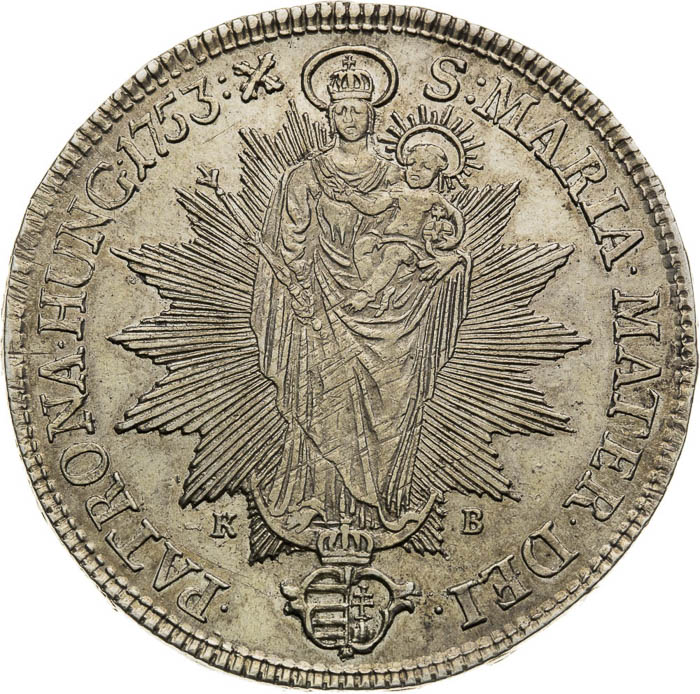Thaler 1753 - back