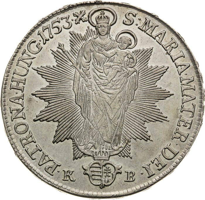 Thaler 1753 - back