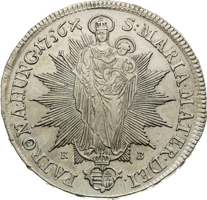 Thaler 1756 - back