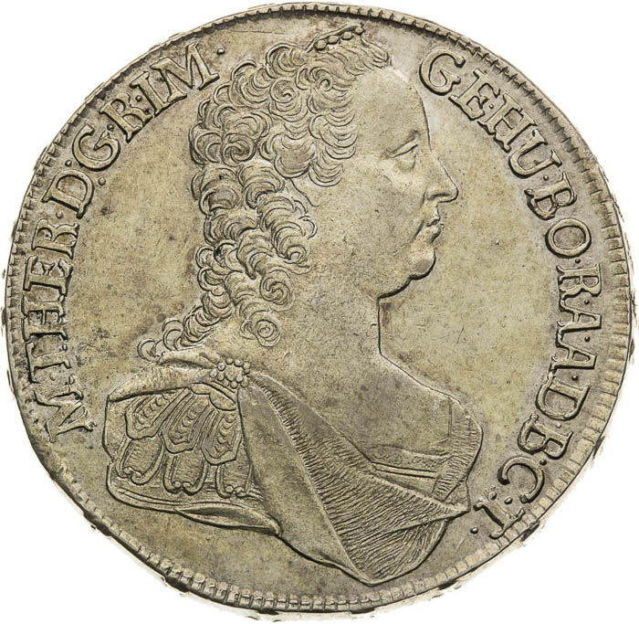 Thaler 1757 - front