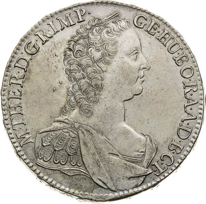 Thaler 1757 - front