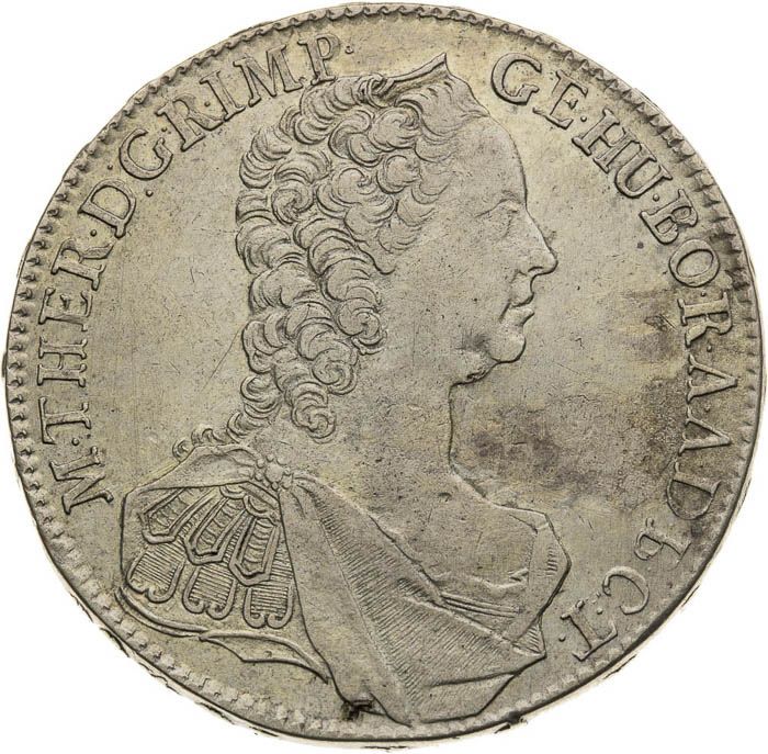 Thaler 1757 - front