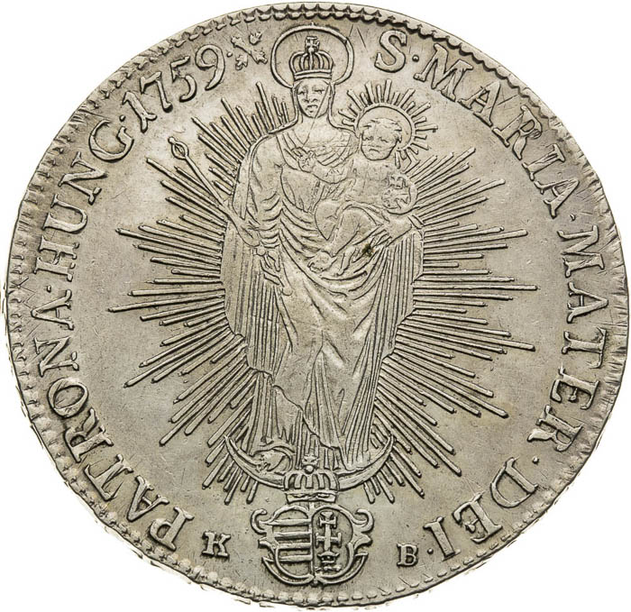 Thaler 1759 - back