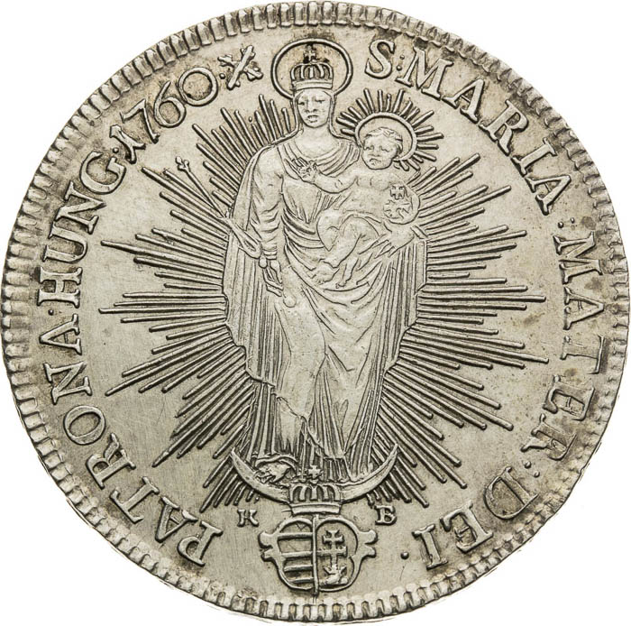 Thaler 1760 - back