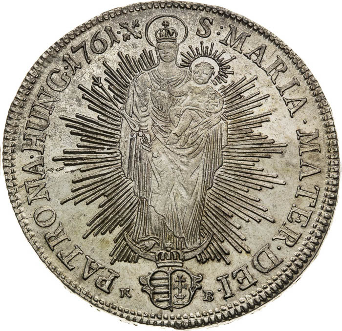 Thaler 1761 - back