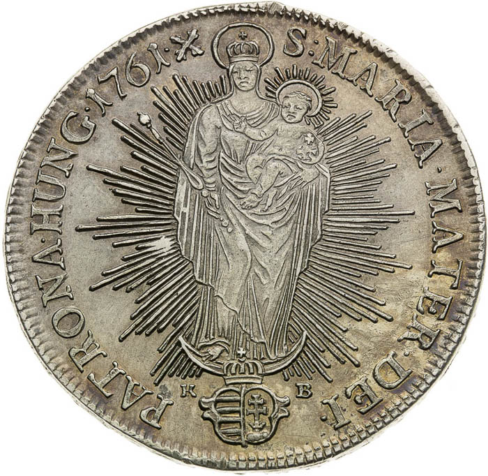 Thaler 1761 - back