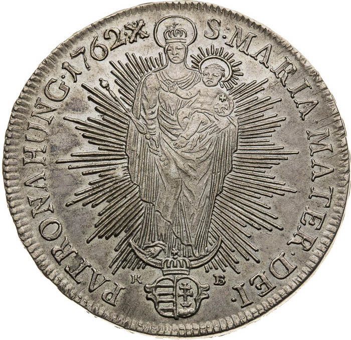 Thaler 1762 - back