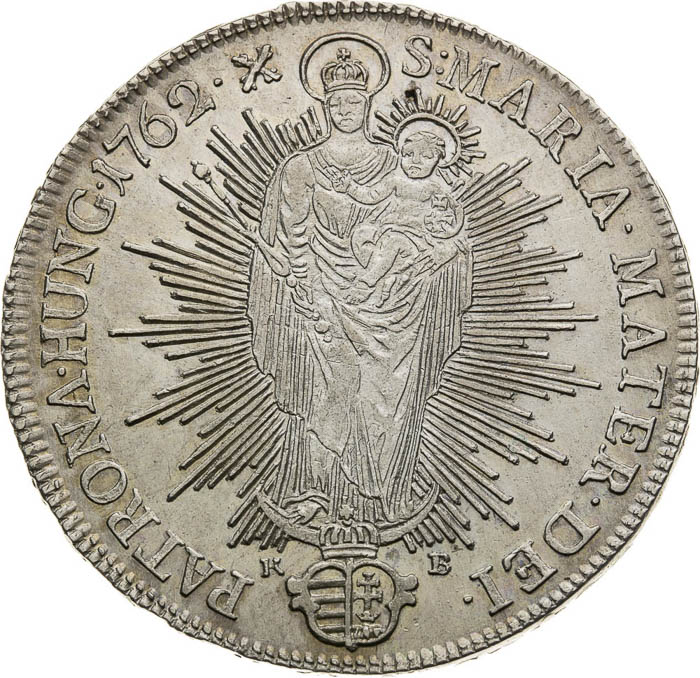 Thaler 1762 - back