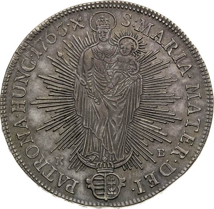 Thaler 1763 - back