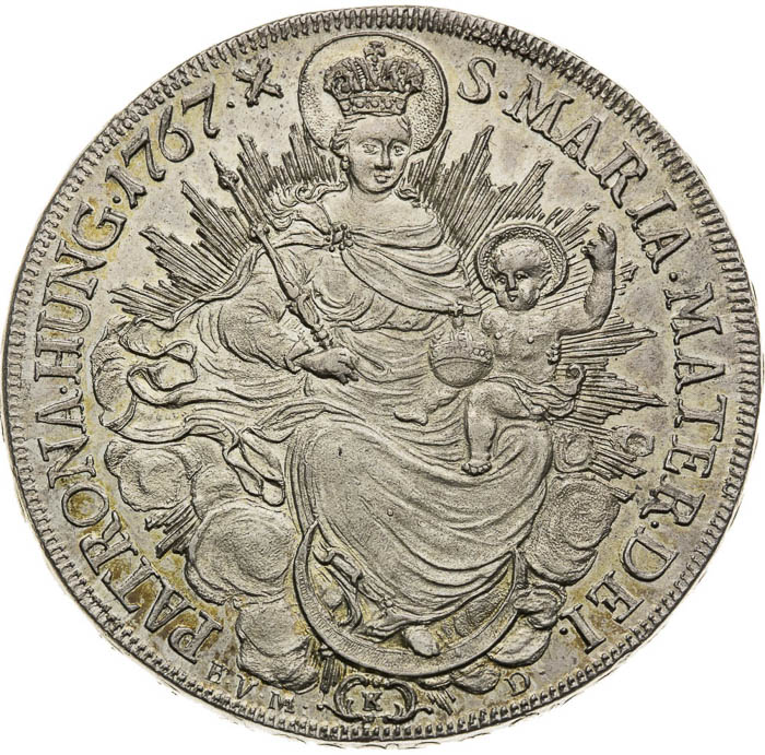 Thaler 1767 - back
