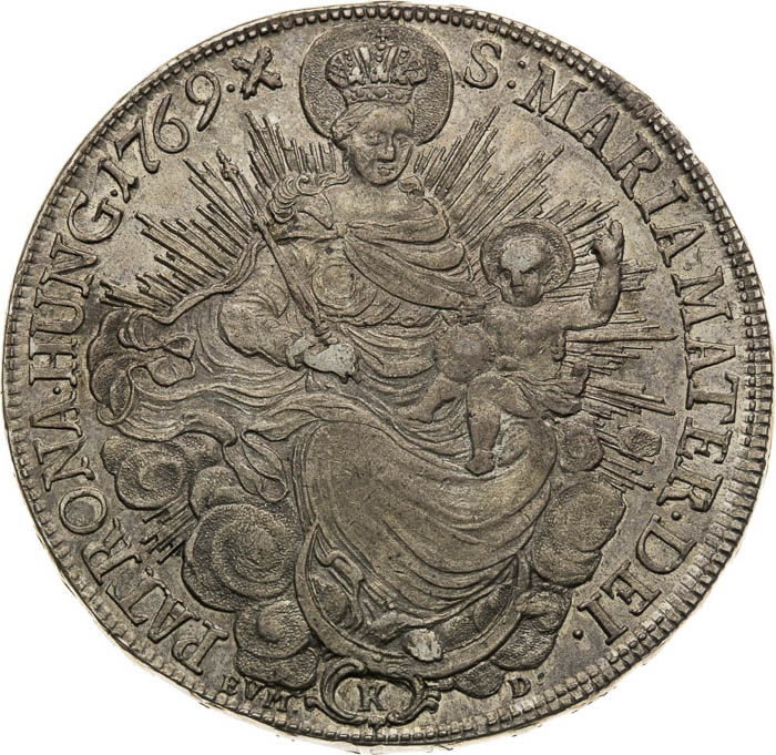 Thaler 1769 - back