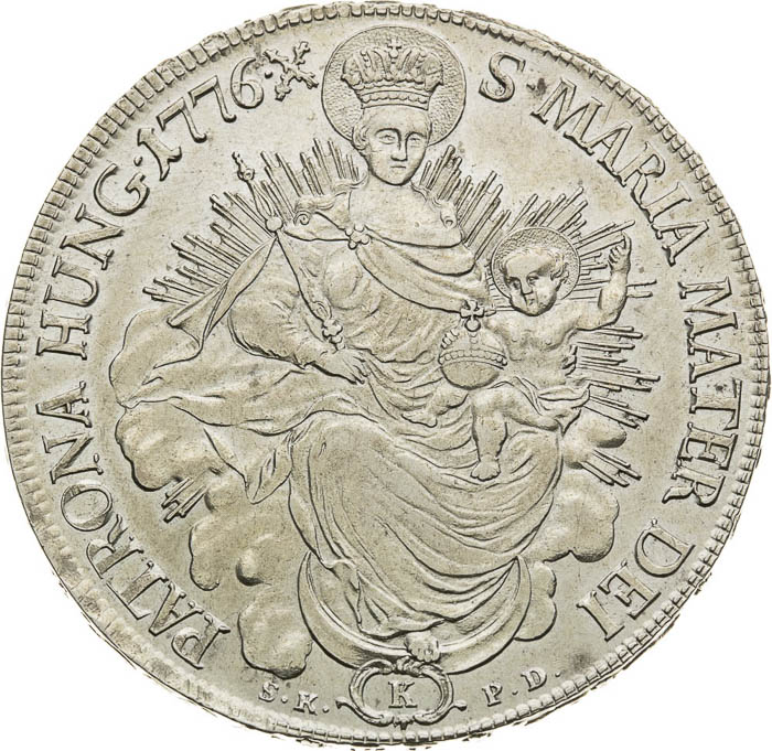 Thaler 1776 - back