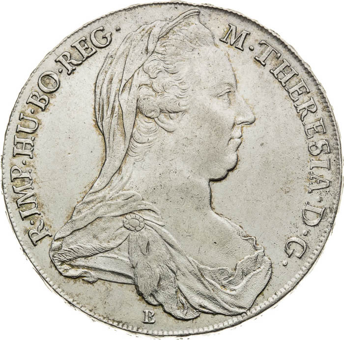 Thaler 1780 - front