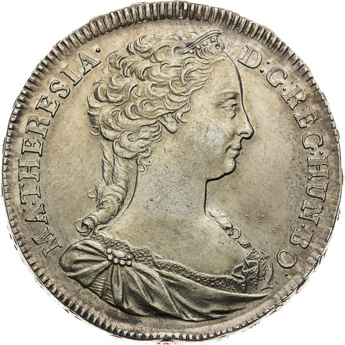 1/2 Thaler 1743 - front